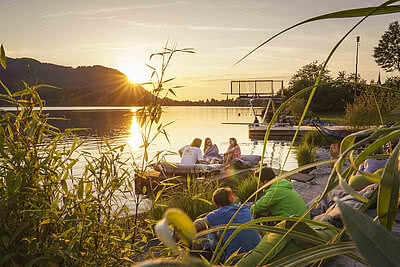 In Strandbad am Schliersee