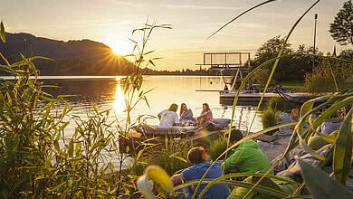 In Strandbad am Schliersee