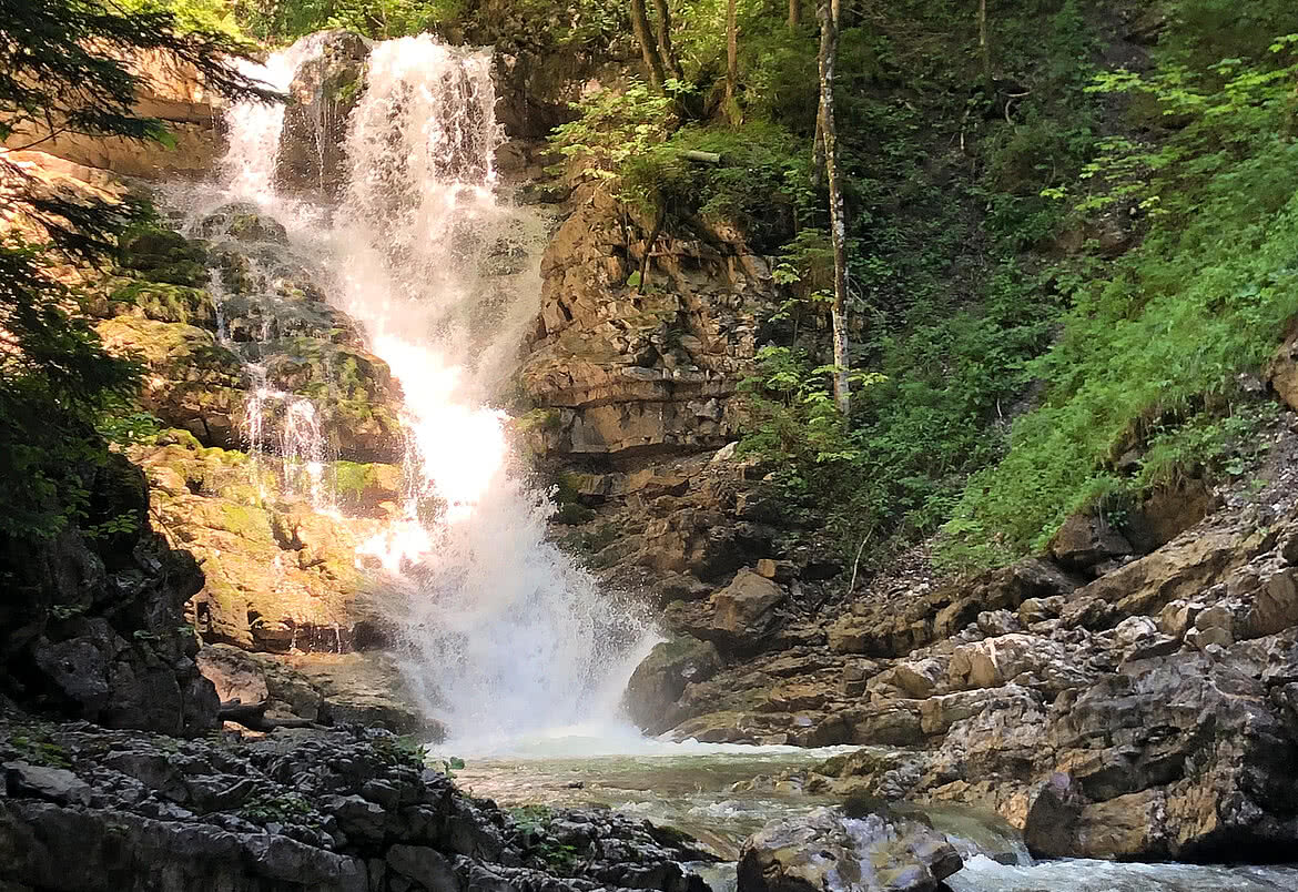Jenbachtal Wasserfälle in Bad Feilnbach