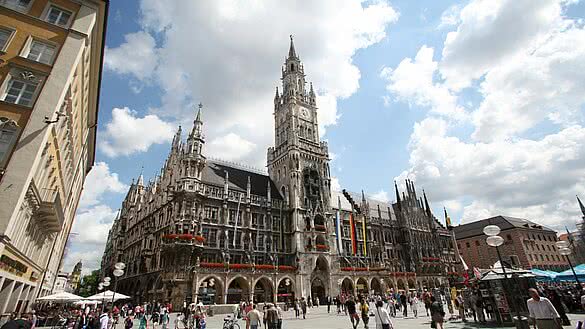 Rathausplatz in München